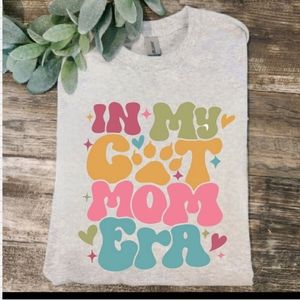Cat mom shirt cute cat mom era popular cat mama retro